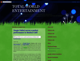 totalworldentertainment.blogspot.com screenshot