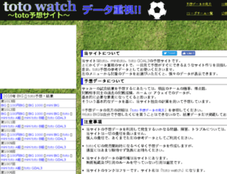 toto-watch.com screenshot