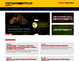 totomaatti.fi screenshot