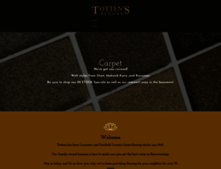 tottenscarpets.com screenshot