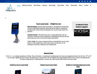 touch-screen-kiosk-systems.co.uk screenshot