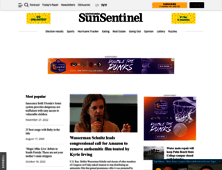 touch.sun-sentinel.com screenshot