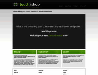 touch2shop.com screenshot