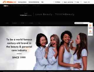 touchbeautyessentials.en.alibaba.com screenshot