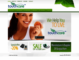 touchcareindia.com screenshot