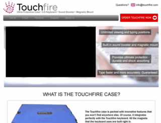 touchfire.com screenshot