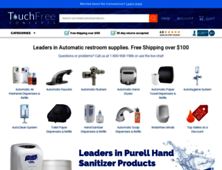touchfreeconcepts.com screenshot