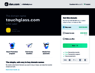 touchglass.com screenshot