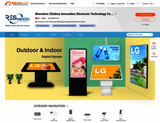 touchkiosk.en.alibaba.com screenshot