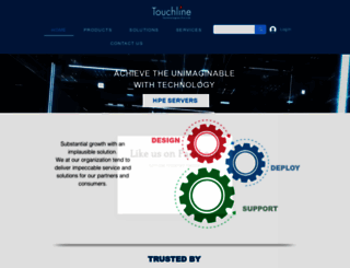 touchline.co.in screenshot