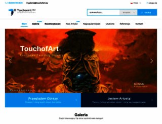 touchofart.eu screenshot