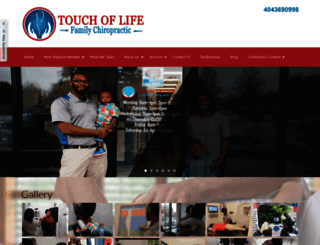 touchoflifechiro.com screenshot