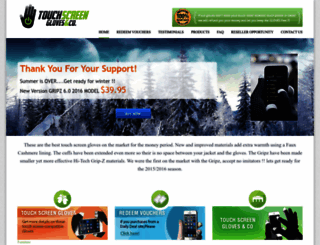 touchscreengloves.co screenshot