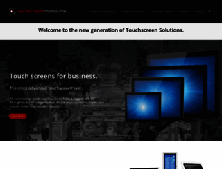 touchscreensmelbourne.com.au screenshot