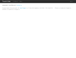 touchsite.com screenshot