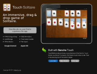 touchsolitaire.mobi screenshot