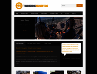 touchstonehelicopters.com screenshot