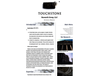 touchstoneresearchgroup.com screenshot