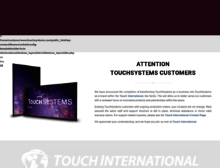 touchsystems.com screenshot