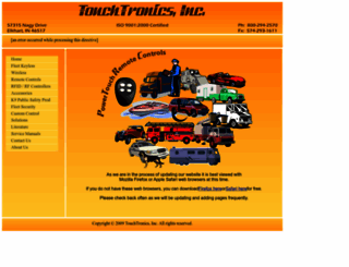 touchtronics.org screenshot