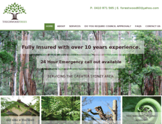 touchwood-trees.com.au screenshot