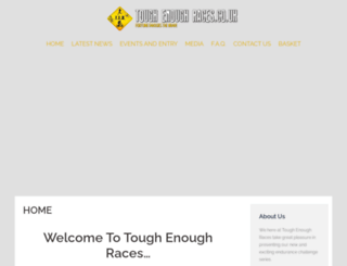 toughenoughraces.co.uk screenshot