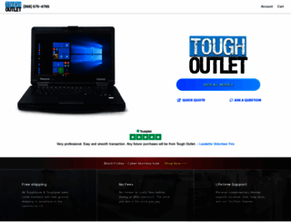 toughoutlet.com screenshot