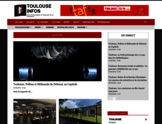 toulouseinfos.fr screenshot