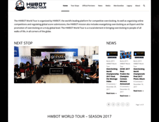 tour.hwbot.org screenshot