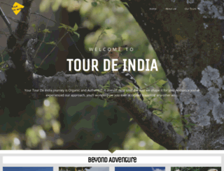 tourdeindia.in screenshot
