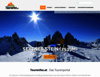 tourenfex.at screenshot