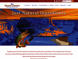 tourgrantcounty.com screenshot