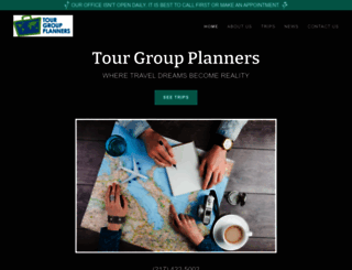 tourgroupplanners.com screenshot