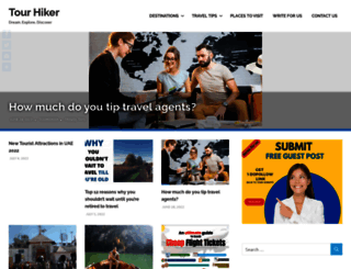 tourhiker.com screenshot