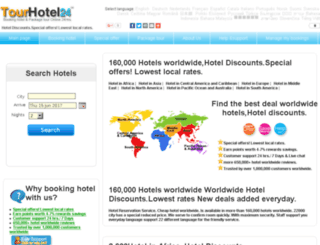 tourhotel24.com screenshot
