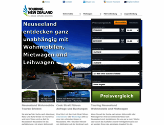 touring-newzealand.de screenshot