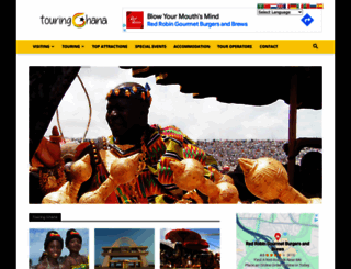touringghana.com screenshot