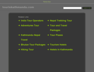 tourinkathmandu.com screenshot