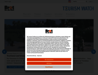 tourism-watch.de screenshot