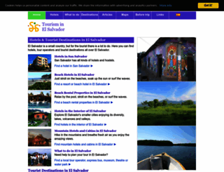 tourism.com.sv screenshot