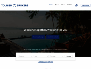 tourismbrokers.com.au screenshot