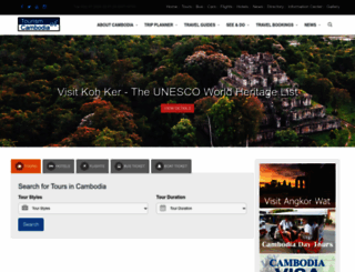 tourismcambodia.com screenshot