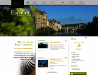 tourisme-espalion.fr screenshot