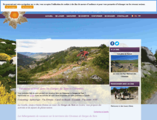 tourisme-lozere.com screenshot