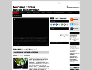 tourismetozeur.blogspot.com screenshot