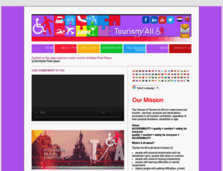 tourismforall.eu screenshot