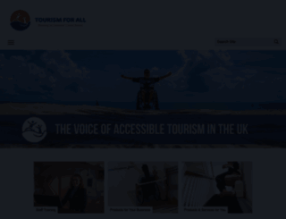 tourismforall.org.uk screenshot