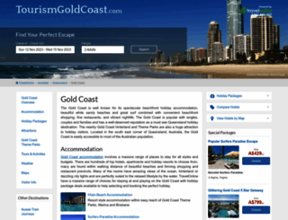 tourismgoldcoast.com screenshot