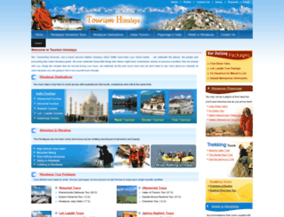 tourismhimalaya.com screenshot