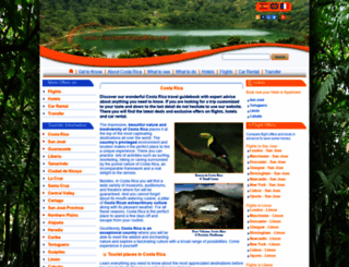 tourismincostarica.org screenshot